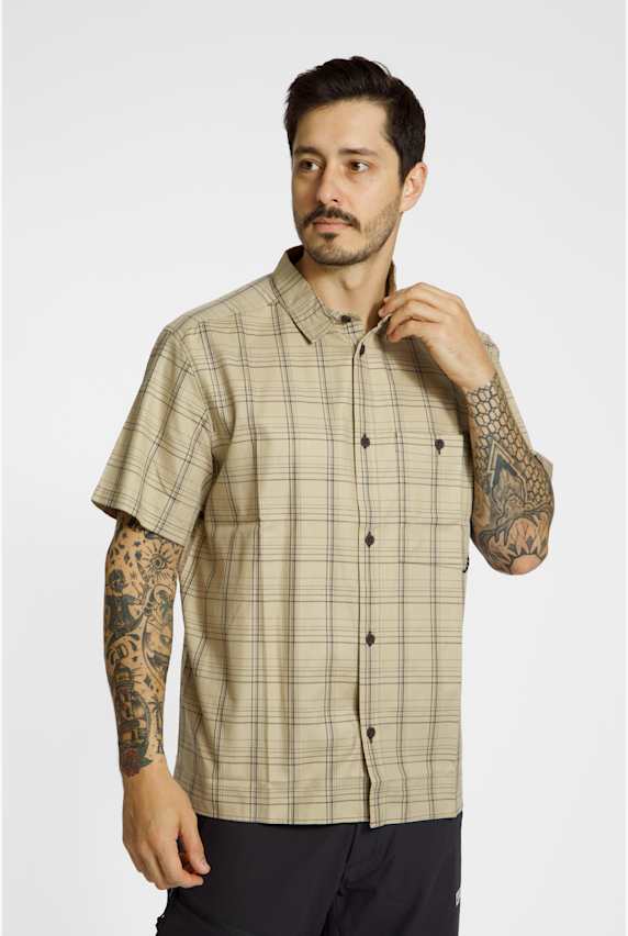 Jack Wolfskin Hot Trail chemise de randonnée hommes Beige 50100 1