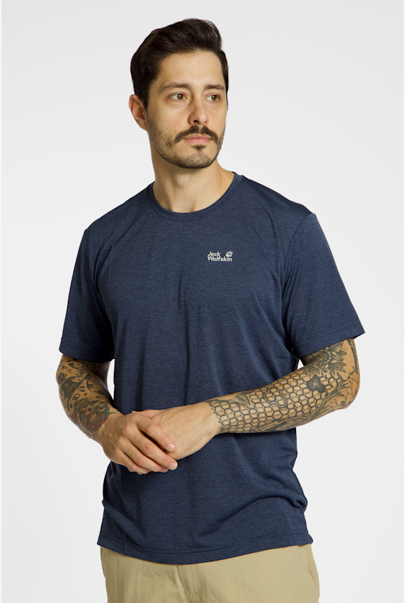 Jack Wolfskin Wildtrail Herren T-Shirt Blau 50105 1