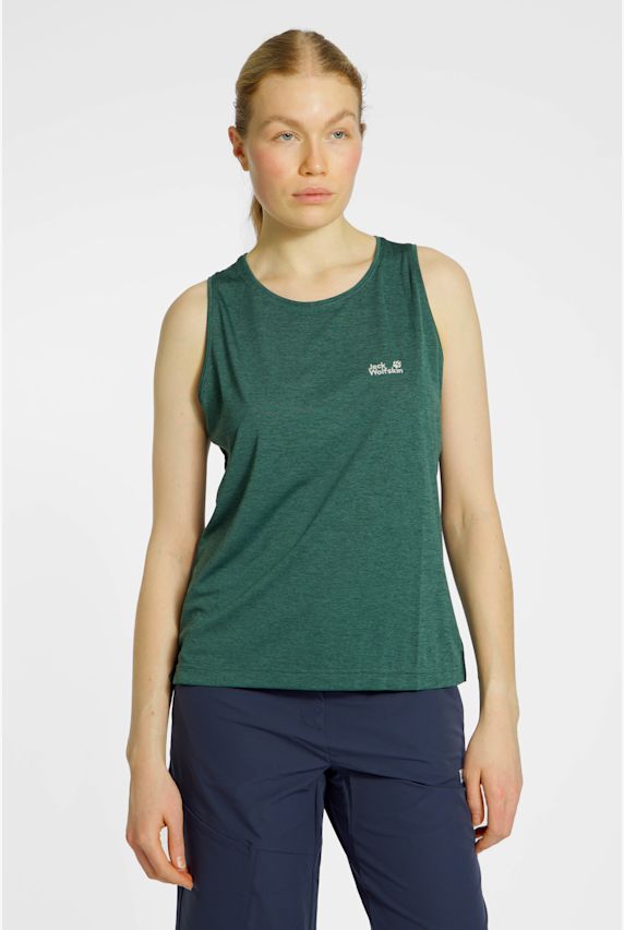 Jack Wolfskin Wildtrail top donna Verde 50134 1