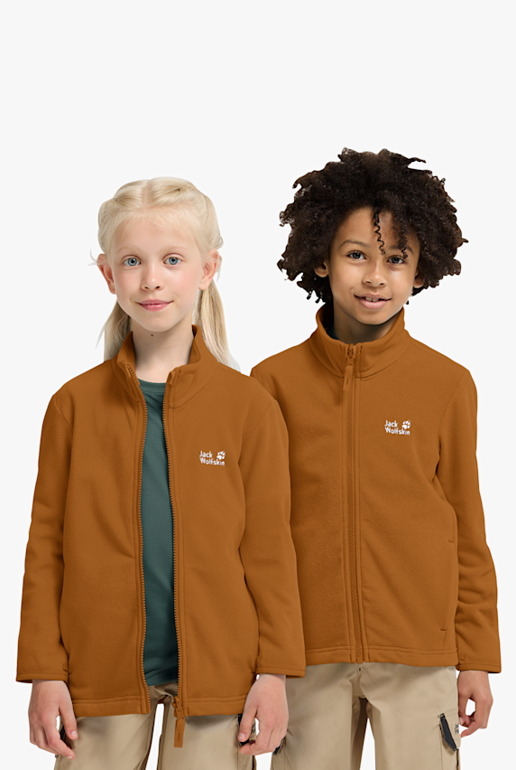Jack Wolfskin Taunus 100 Kinder Midlayer Beige 50160 1