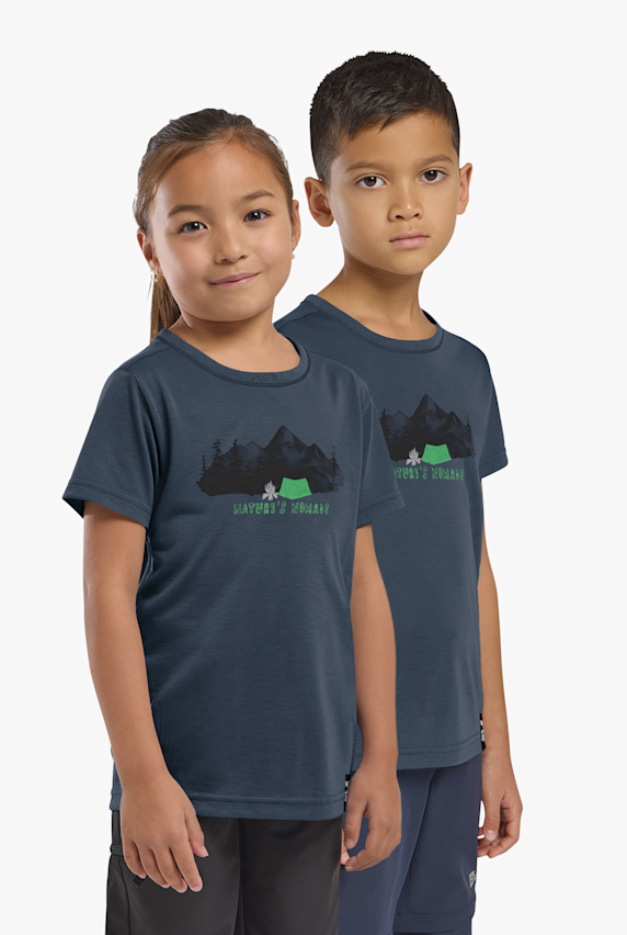 Jack Wolfskin Hiking Graphic t-shirt enfants Bleu 50152 1