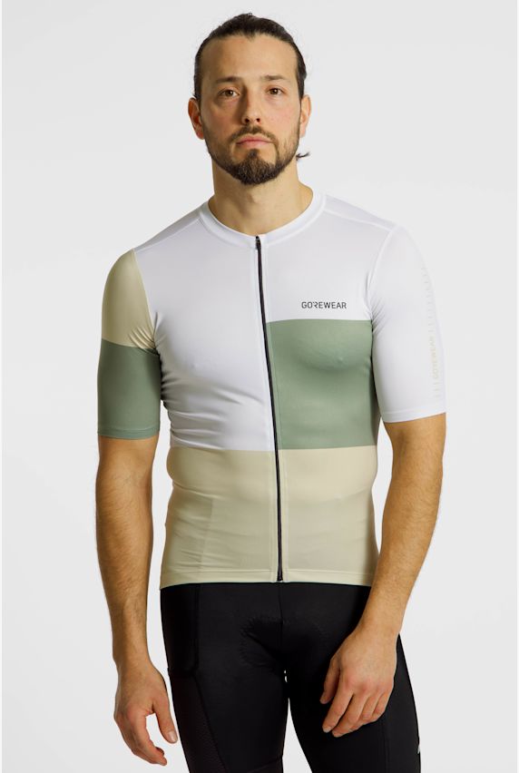 GORE BIKE WEAR SWIFTRIDE Block maillot de bike hommes Beige 51125 1