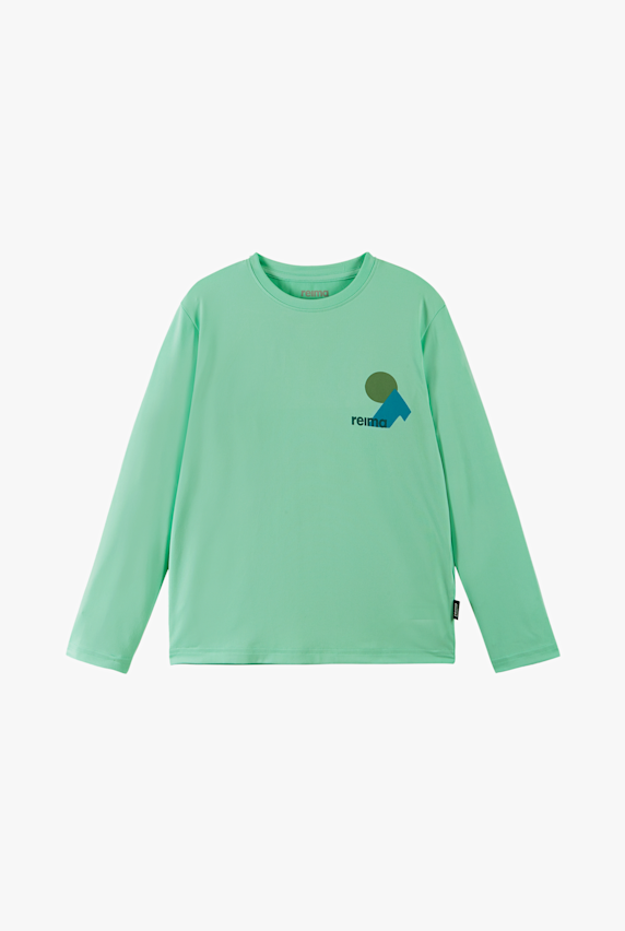 reima Inista Bugproof Mini longsleeve enfants Vert 51145 1