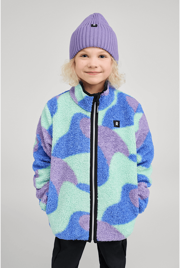 reima Tupsis Mini Kinder Midlayer Blau 51144 1
