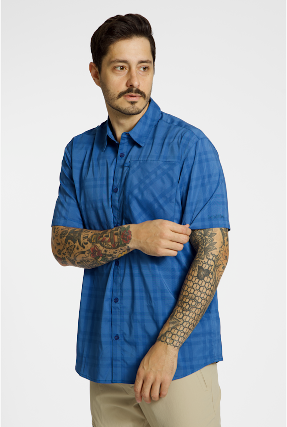 Schöffel Frolya chemise de randonnée hommes Bleu 50241 1