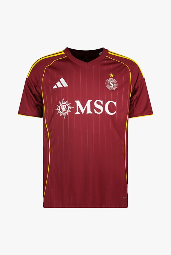 adidas Servette FC Home Replica Kinder Fussballtrikot 25/26 Rot 50273 1