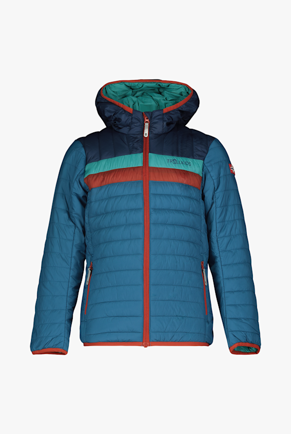Trollkids Eikefjord Kinder Steppjacke Türkis 50351 1
