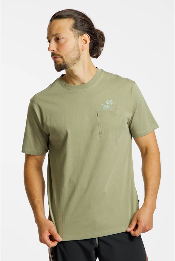 O'NEILL Chest Pocket Herren T-Shirt Grün 50380 1