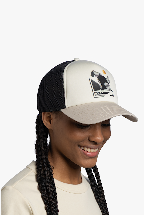 Buff Trucker Cap Beige 50455 1