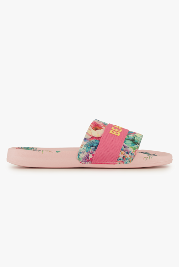 BEACH MOUNTAIN Flowers slipper bambini Rosa 50466 1
