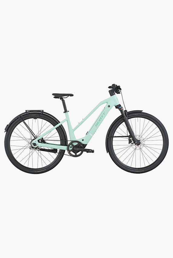 SCOTT Passage 10 Belt Slope 29 E-Bike Grün 55883 1