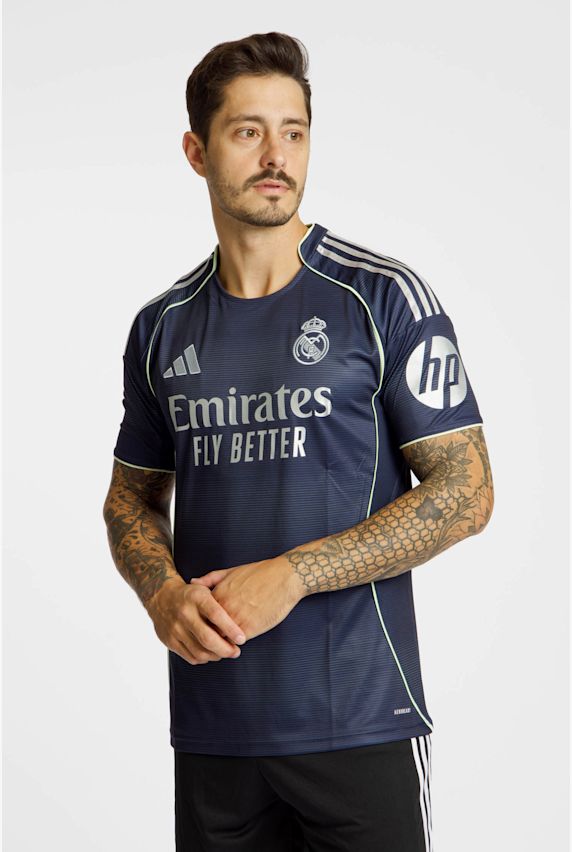 adidas Real Madrid Away Replica maglia da calcio uomo 25/26 Blu 50538 1