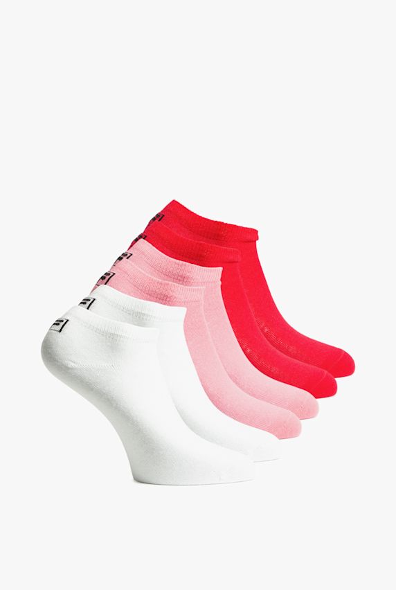 FILA 6-Pack No Show 31-46 calze Pink 50554 1