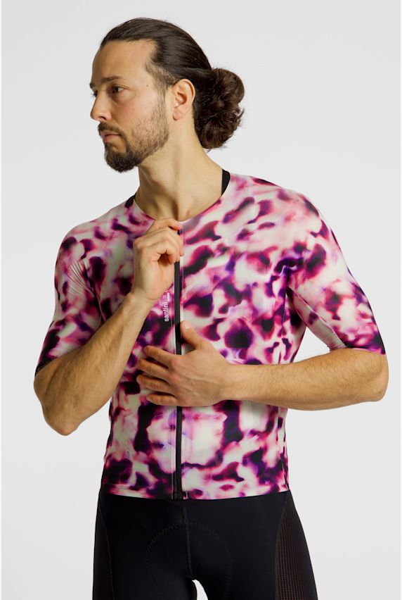 Santini Unico maglia da bike UNISEX Viola 50628 1