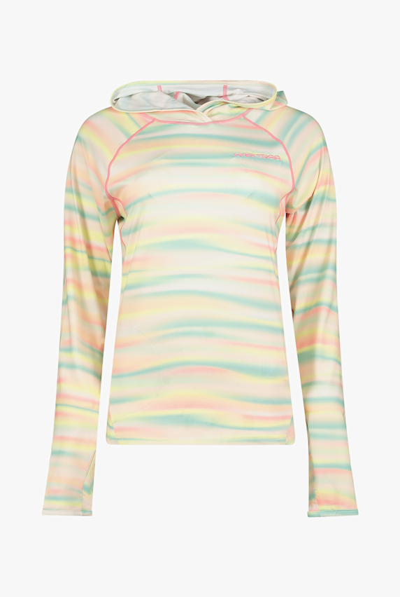 Kari Traa Sanne Sun 40+ longsleeve donna Bianco 50685 1