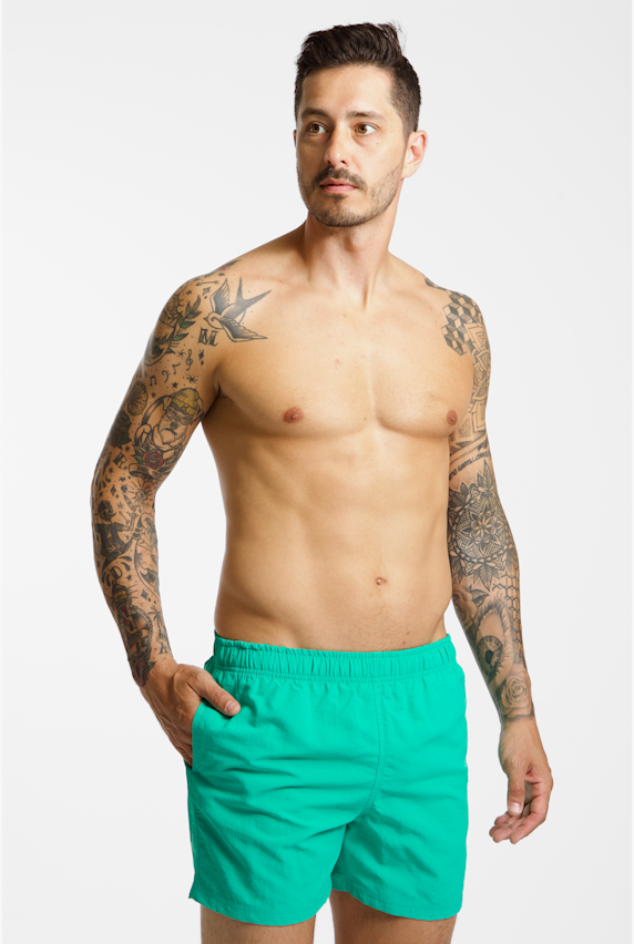 BEACH MOUNTAIN Herren Badeshort Grün 50695 1