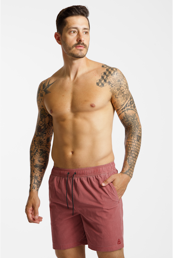 BEACH MOUNTAIN costume da bagno uomo Rosso 50689 1