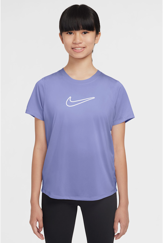 Nike One Fitted Dri-FIT t-shirt bambina Lilla 50976 1