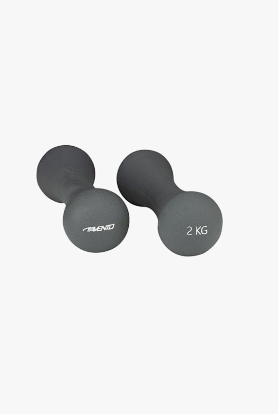 Avento 2 x 2 kg set d'haltères Gris 50984 1