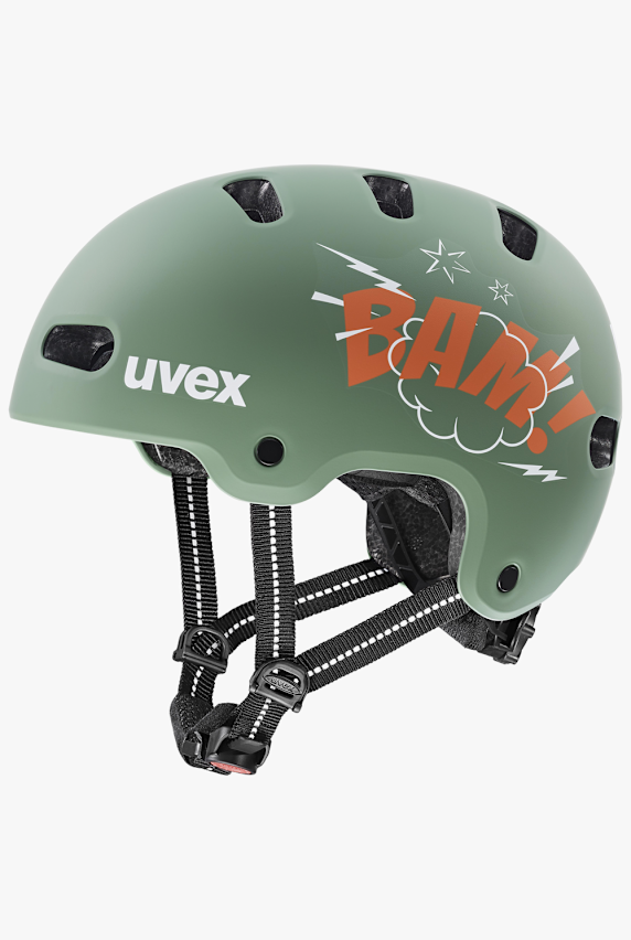 uvex kid 4 style casco per ciclista bambini Verde 51104 1