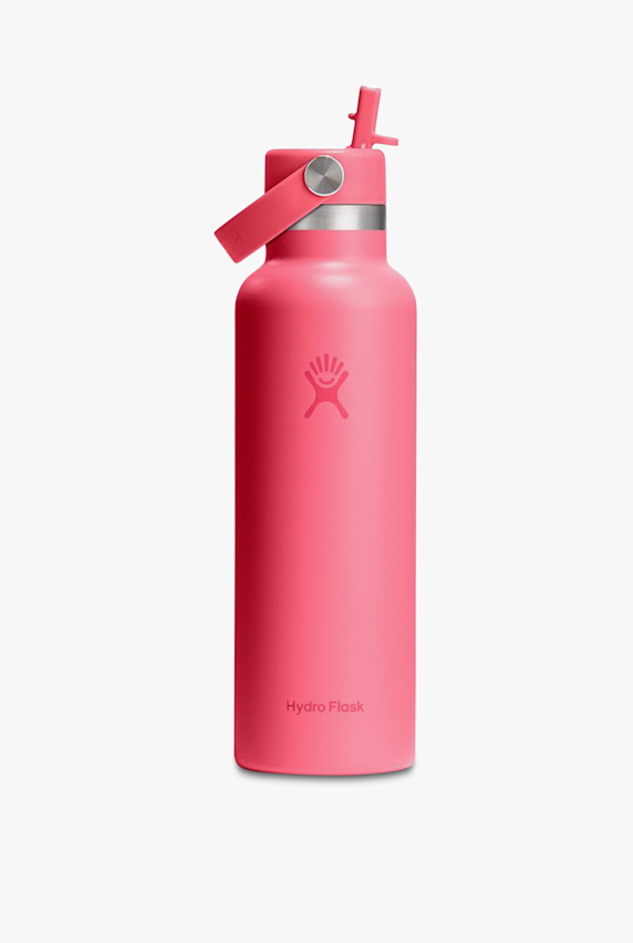 Hydro Flask Standard Mouth with Flex Straw Cap 621 ml borraccia Rosa 51105 1