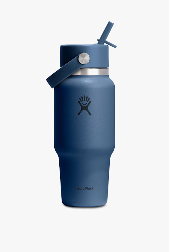 Hydro Flask Travel Bottle with Flex Straw Cap 710 ml gourde Bleu 51111 1