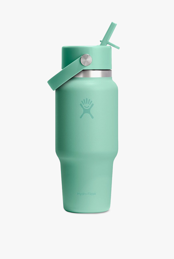 Hydro Flask Travel Bottle with Flex Straw Cap 710 ml gourde Vert 51102 1