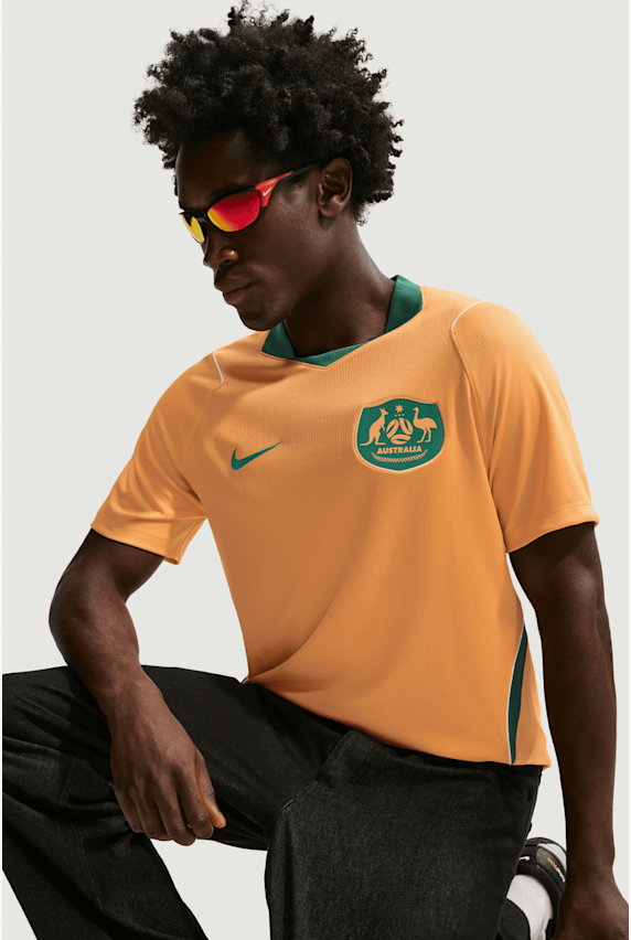 Nike Australie Home Replica maillot de football hommes CDM 2026 Jaune 51114 1