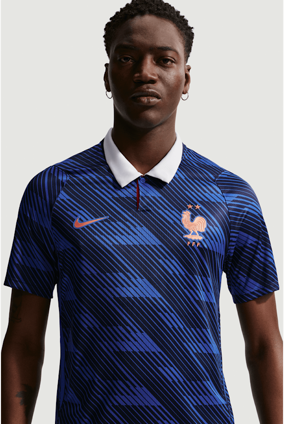 Nike Frankreich Home Replica Herren Fussballtrikot WM 2026 Blau 51156 1