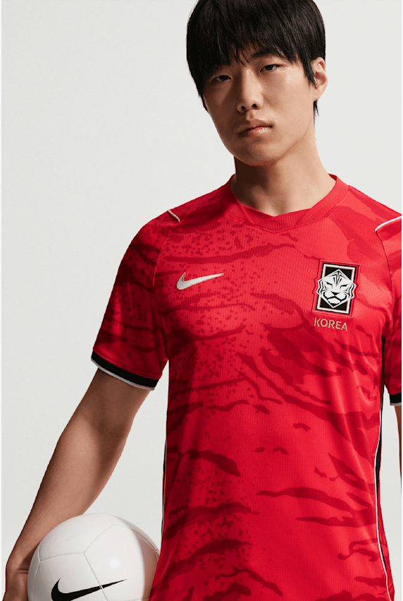 Nike Südkorea Home Replica Herren Fussballtrikot WM 2026 Rot 51113 1