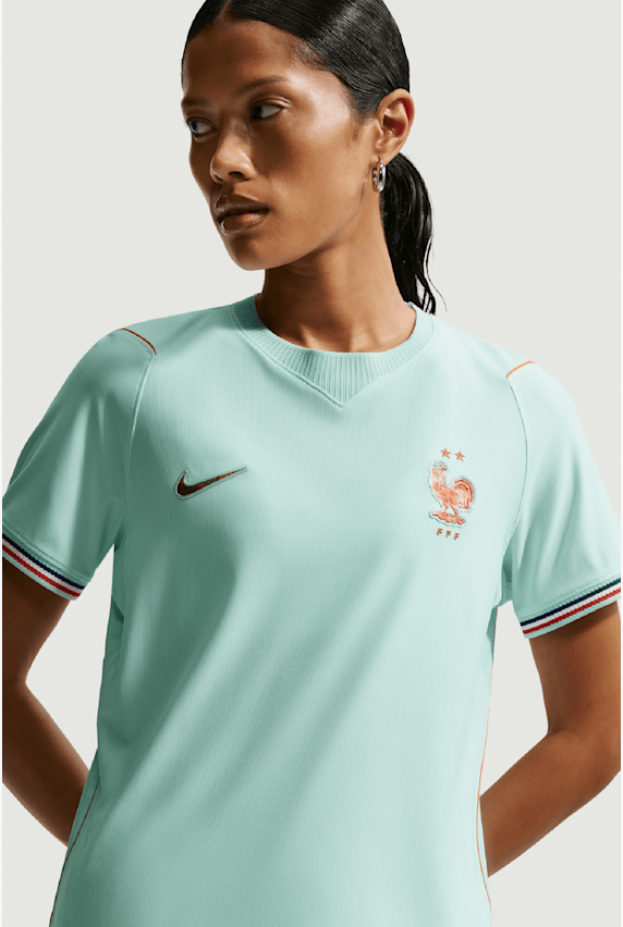 Nike Francia Away Replica maglia da calcio donna Mondiali 2026 Menta 51169 1