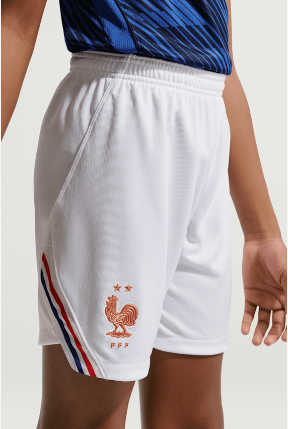 Nike Frankreich Home Replica Kinder Short WM 2026 Weiss 51257 1