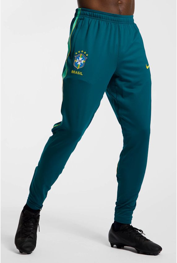 Nike Brasile Dri-FIT Strike pantaloni della tuta uomo Verde 51296 1