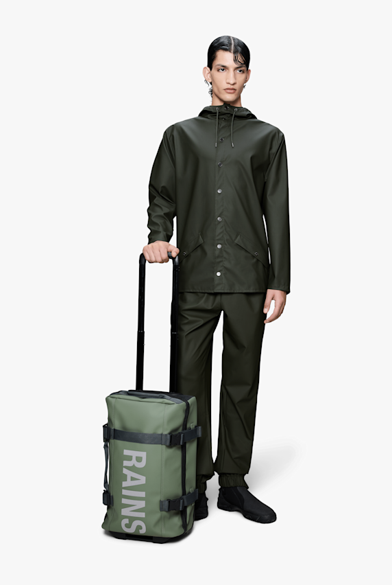 Rains Texel Checkin 35 L trolley Vert 51422 1