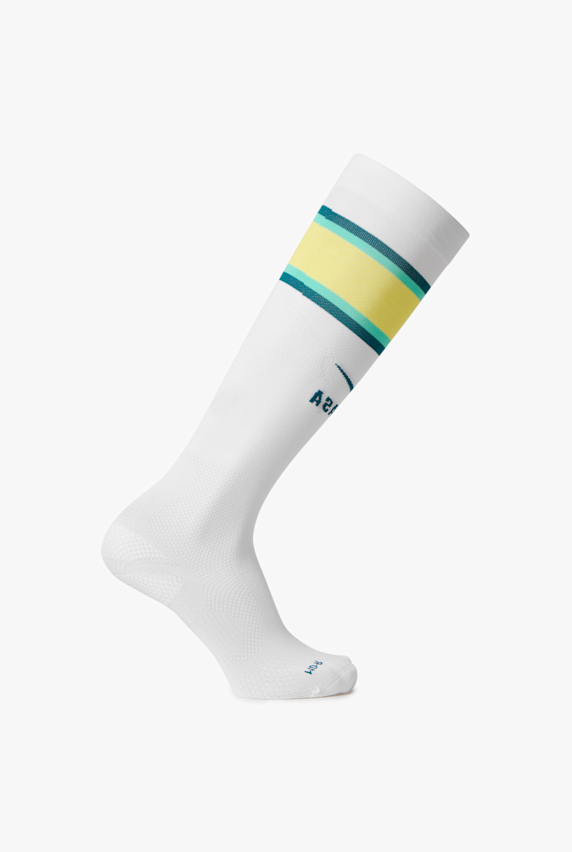Nike Brésil Home 34-46 chaussettes de football CDM 2026 Blanc 51413 1