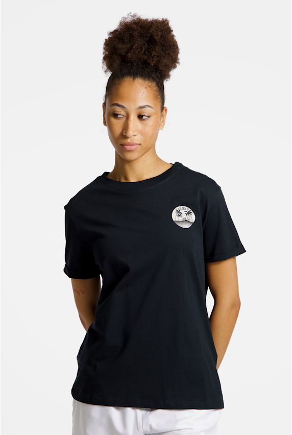Roxy Sparkle Evening Mystic Palm t-shirt femmes Noir 51442 1