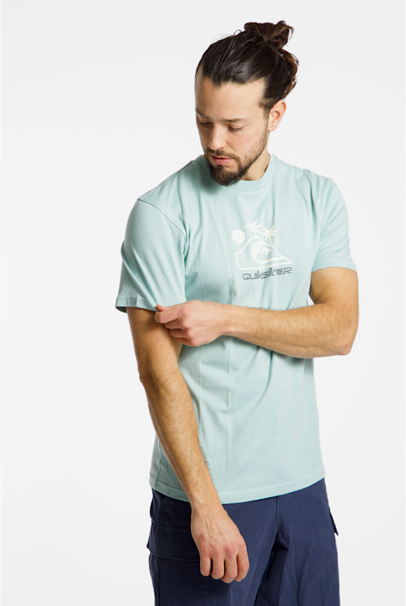Quiksilver Light Moon Herren T-Shirt Blau 51466 1