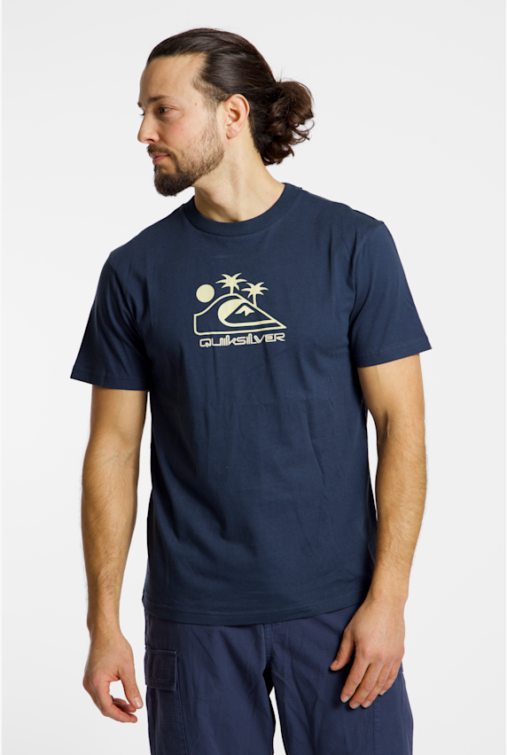 Quiksilver Light Moon t-shirt hommes Bleu 51484 1
