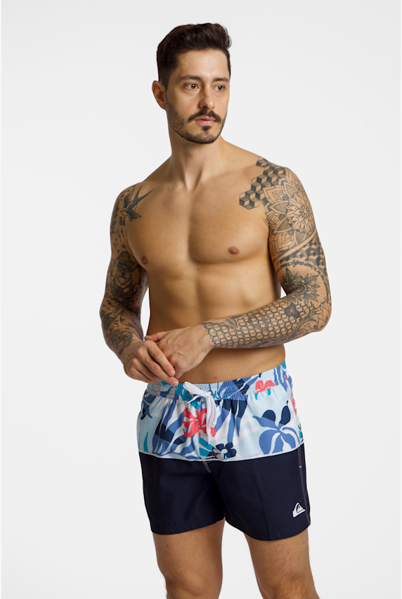 Quiksilver Algae Mix Volley 15" costume da bagno uomo Multicolore 52460 1