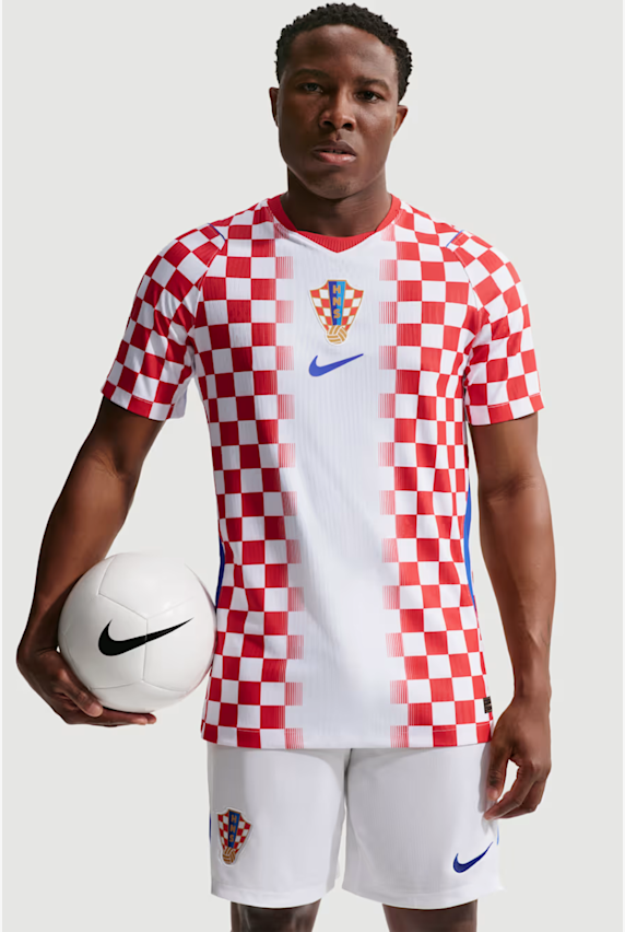 Nike Croazia Home Authentic maglia da calcio uomo Mondiali 2026 Bianco 51749 1
