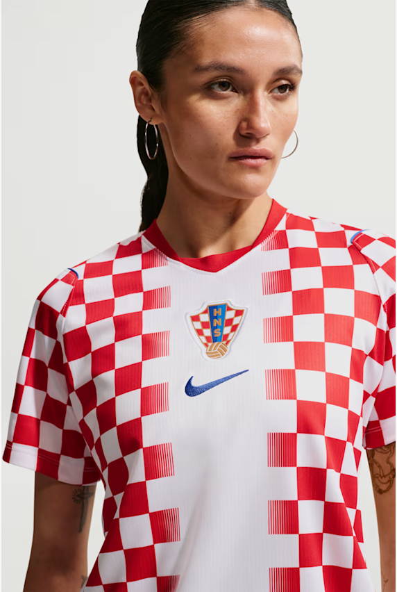 Nike Kroatien Home Replica Damen Fussballtrikot WM 2026 Weiss 51760 1