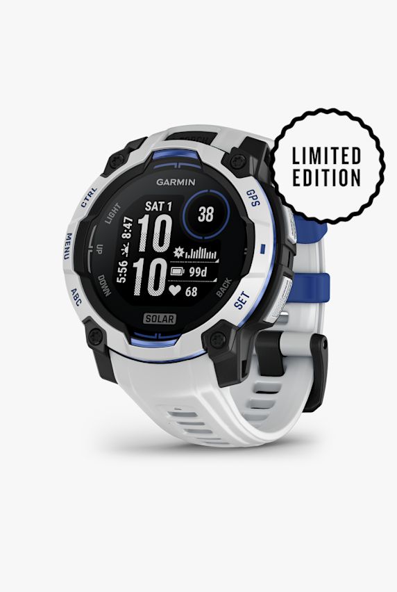 GARMIN Instinct® 3 Solar 45 mm orologio sportivo Bianco 52252 1