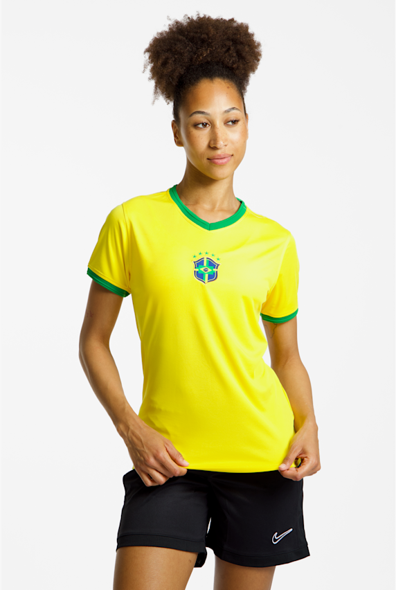 POWERZONE Brésil Fan t-shirt femmes Jaune 51861 1