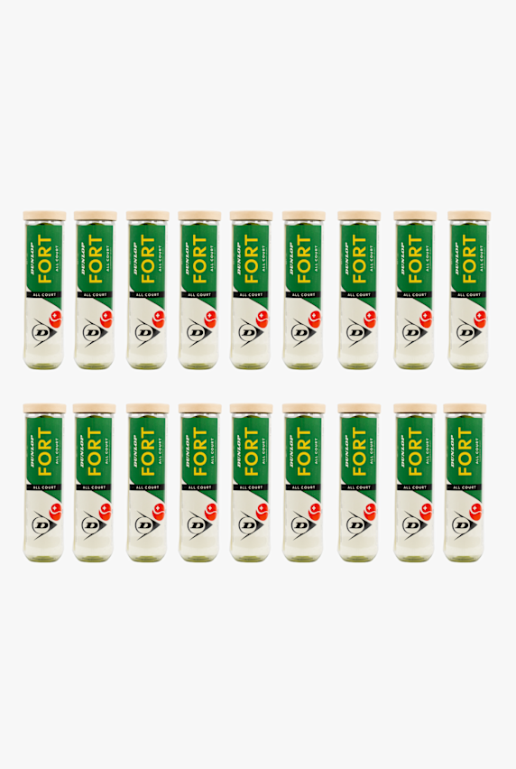 Dunlop 18-Pack Fort All Court balles de tennis Multicolore 52806 1