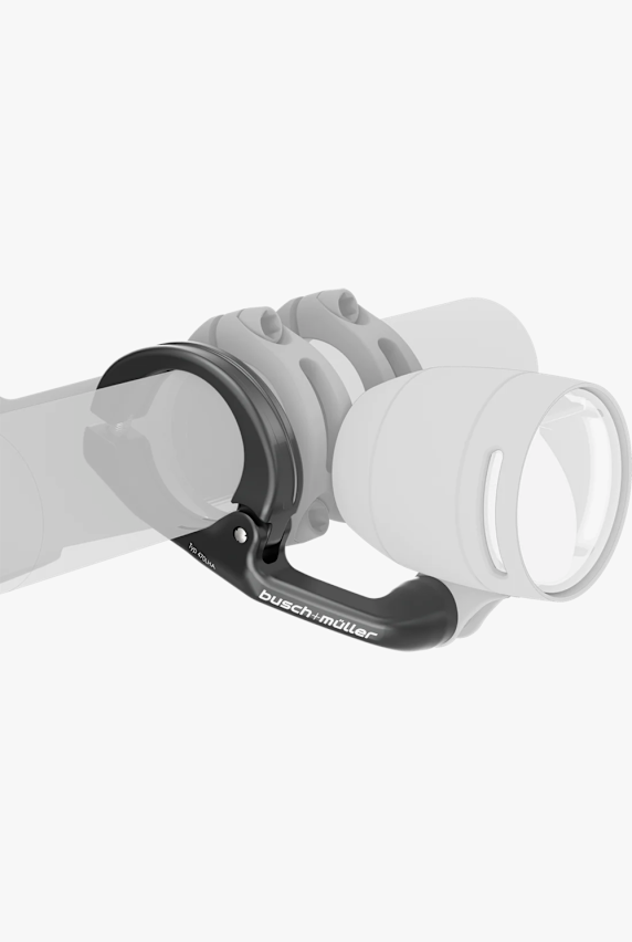 Busch und Müller 25.4/31.8 mm support de guidon Noir 51916 1