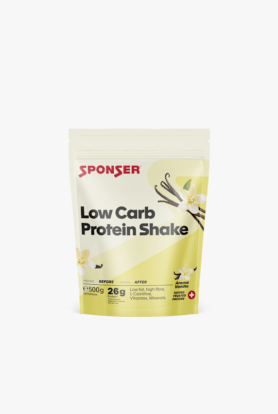 Sponser Low Carb Protein Shake Vanilla 500 g Proteinpulver Beige 51945 1