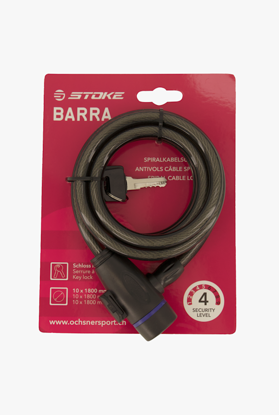 Stoke Barra Fahrradschloss Schwarz 51937 1