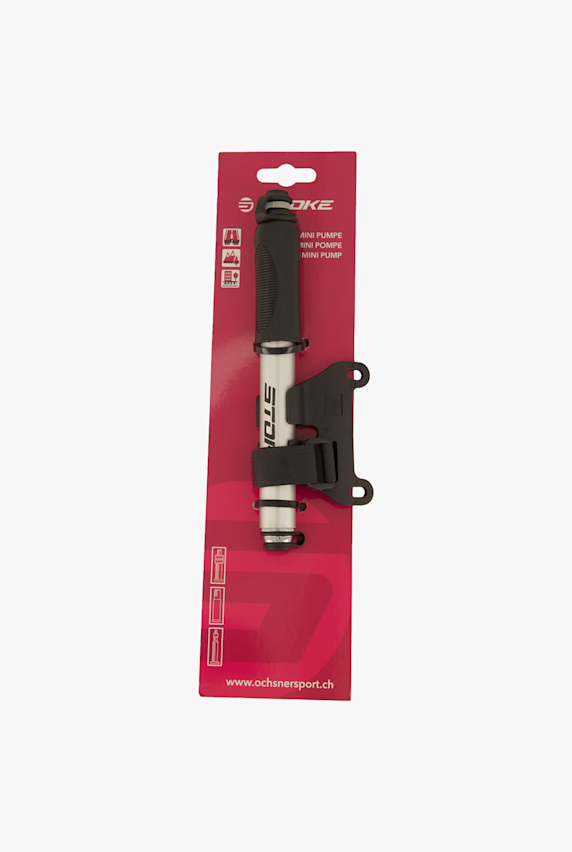 Stoke Bassa Mini Pumpe Silber 51952 1