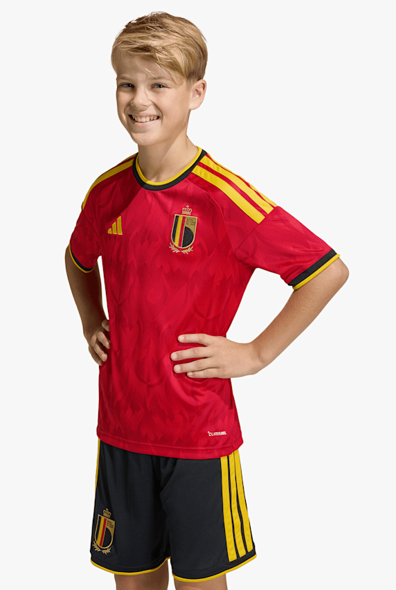 adidas Belgique Home Replica maillot de football enfants CDM 2026 Rouge 51991 1