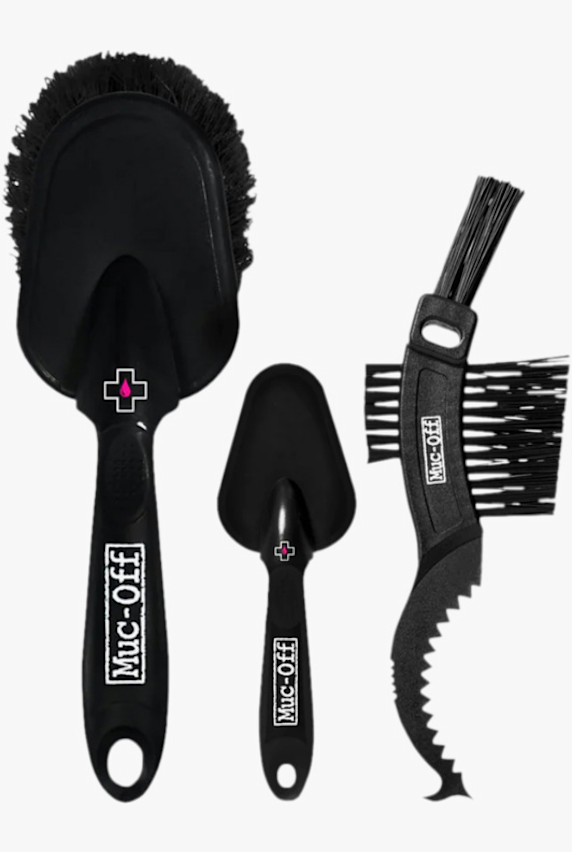 Muc-Off 3x Premium Bürstenset Schwarz 52024 1